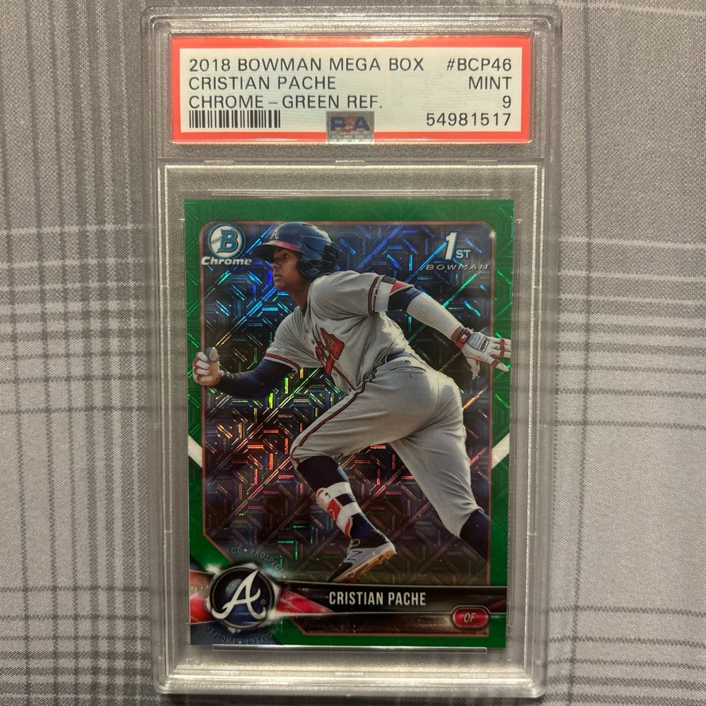 2018 Bowman Mega Box Cristian Pache Chrome Card